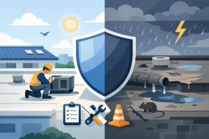What a Commercial Roof Maintenance Program Prevents