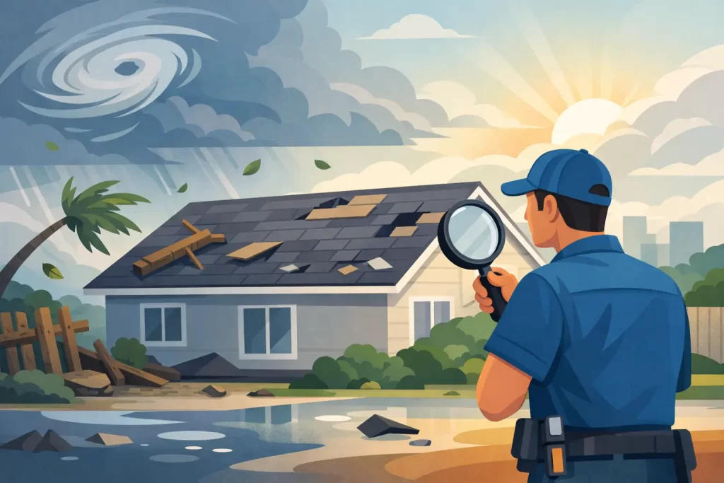When to Get a Roof Inspection After a Hurricane