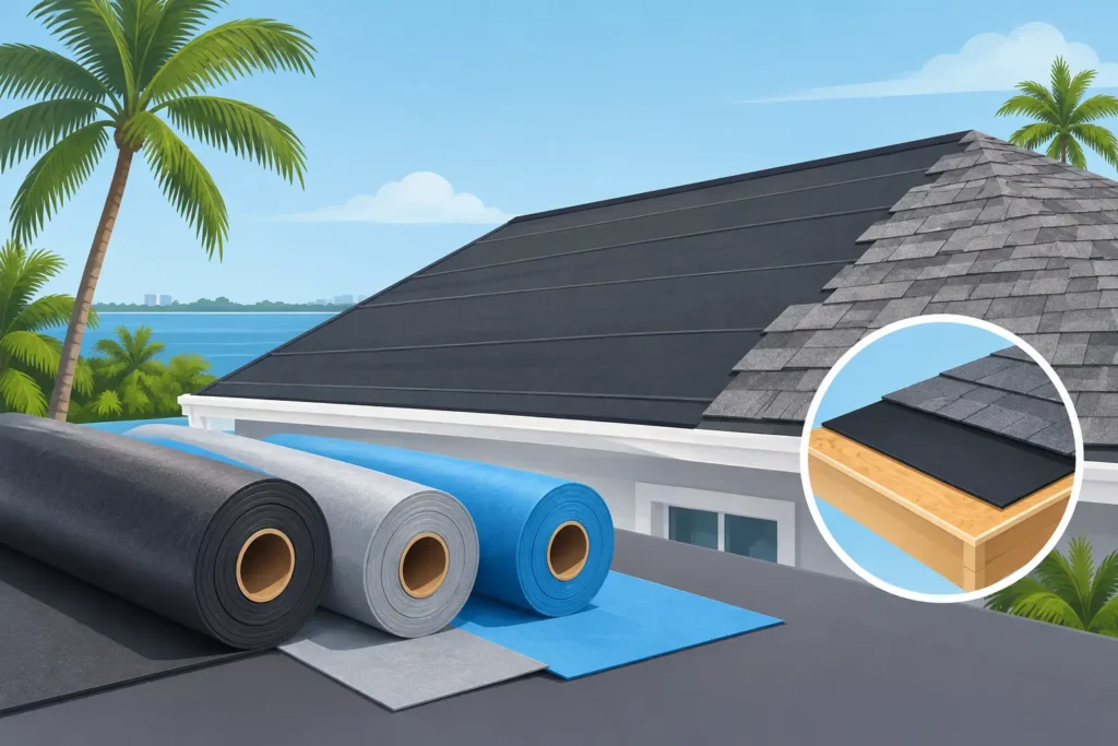How to Choose Roof Underlayment in Florida