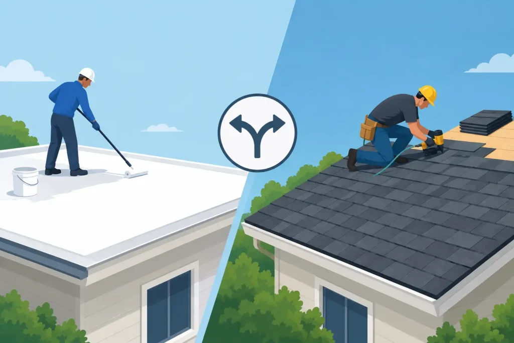 Roof Coating Versus Replacement: Which Is Better?